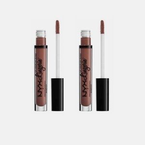 Two (2) NYX Lip Lingerie Lasting Lightweight Matte Liquid Lipstick -Cabaret Show